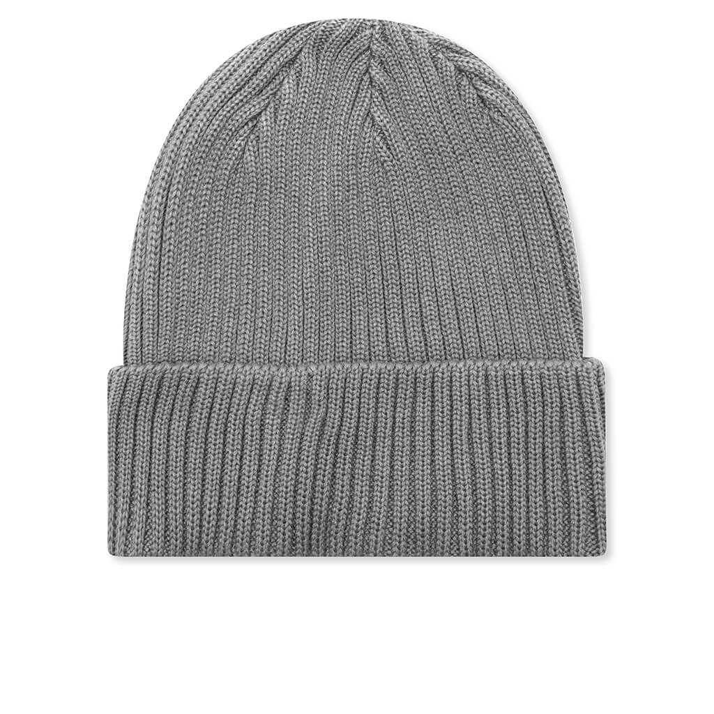 Cotton Rib Beanie Grey