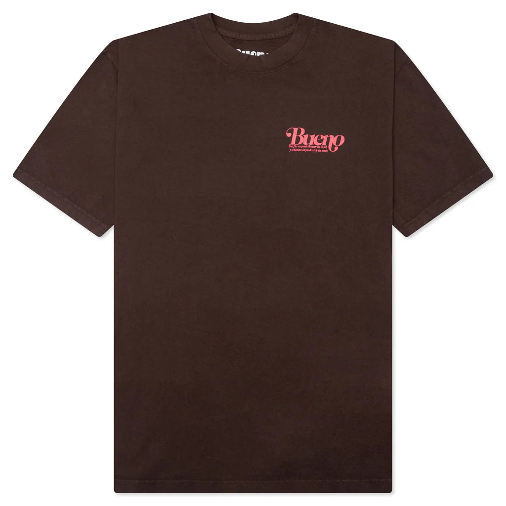 Flower Love S S Tee Chocolate