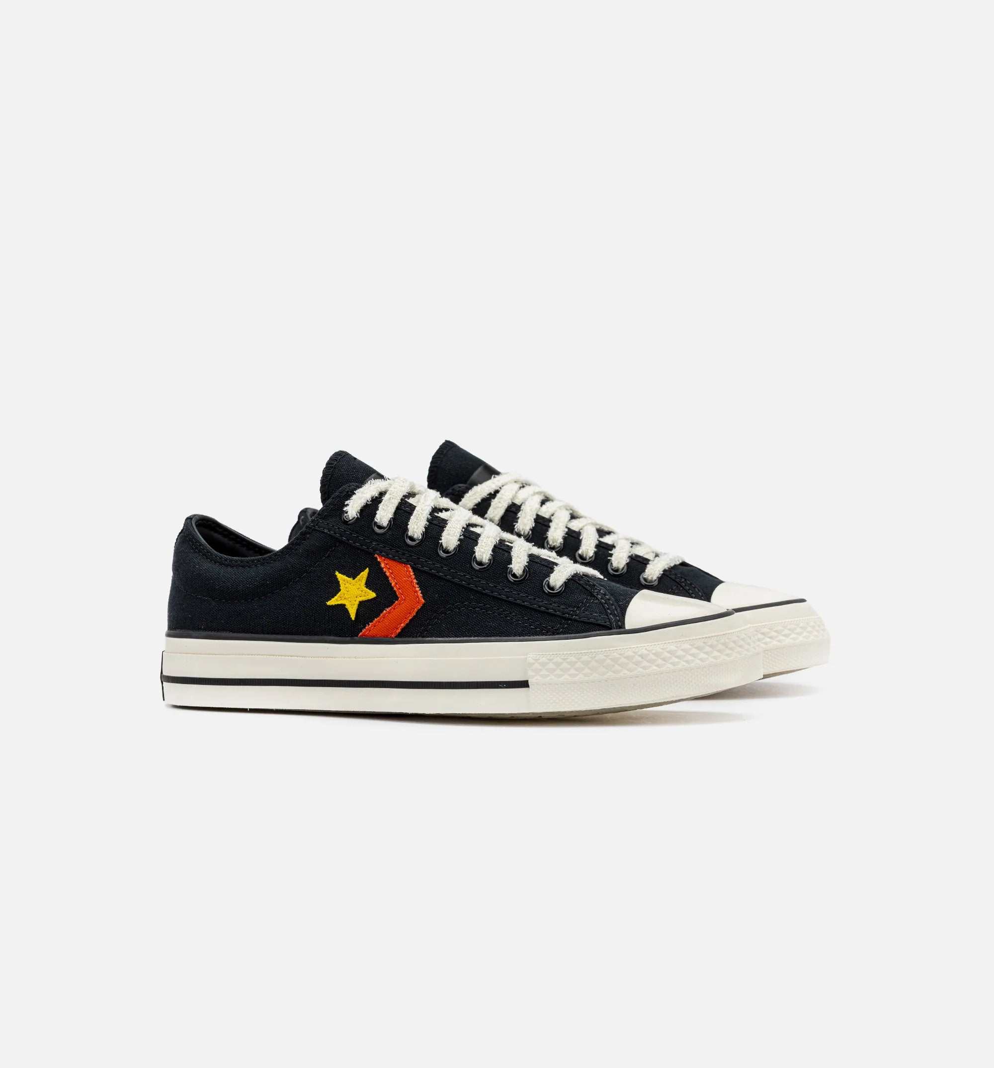 Star Player 76 OX Mens Lifestyle Shoe Black Green Yellow