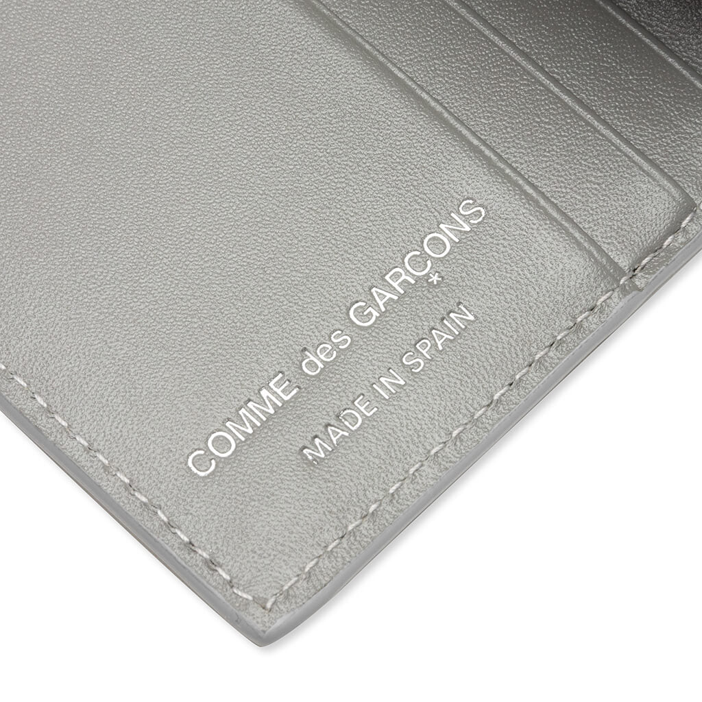 Comme des Garcons Polka Dots Wallet Grey