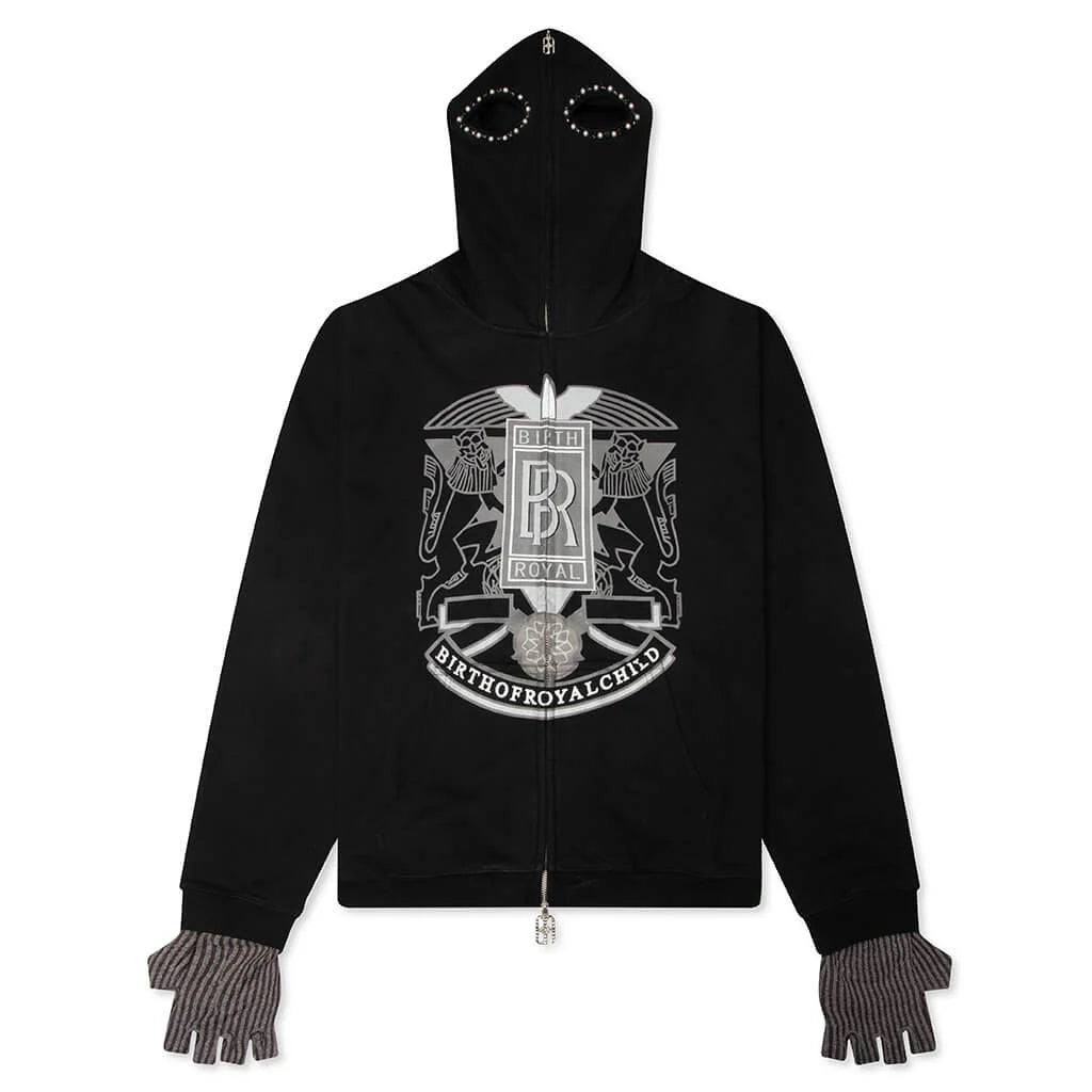Royce Crown Hoodie Black