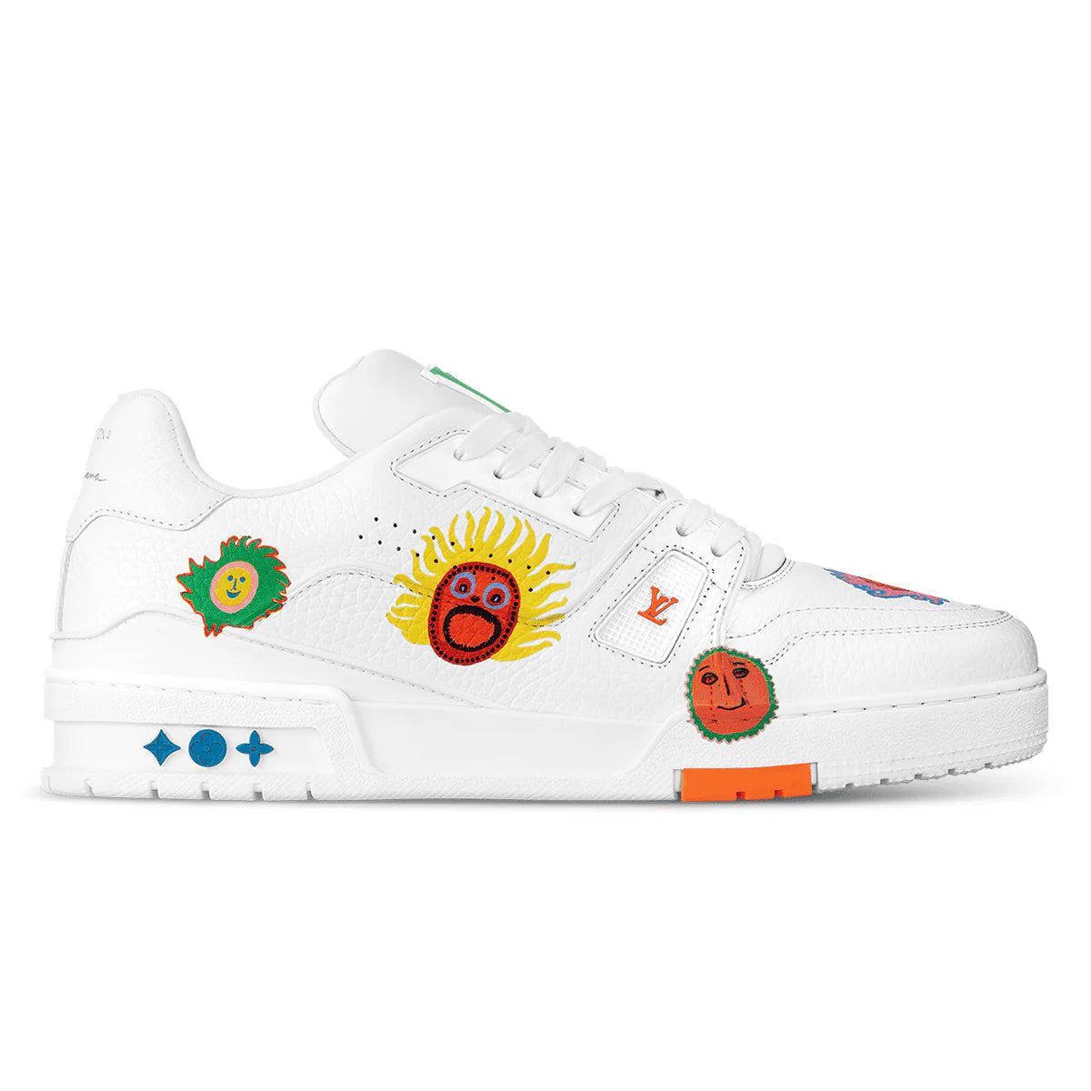 Louis Vuitton x Yayoi Kusama Trainer White Print