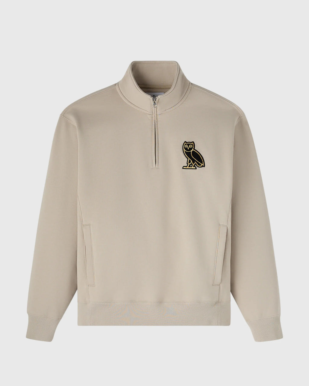 Signature Quarter Zip Mockneck Sweatshirt