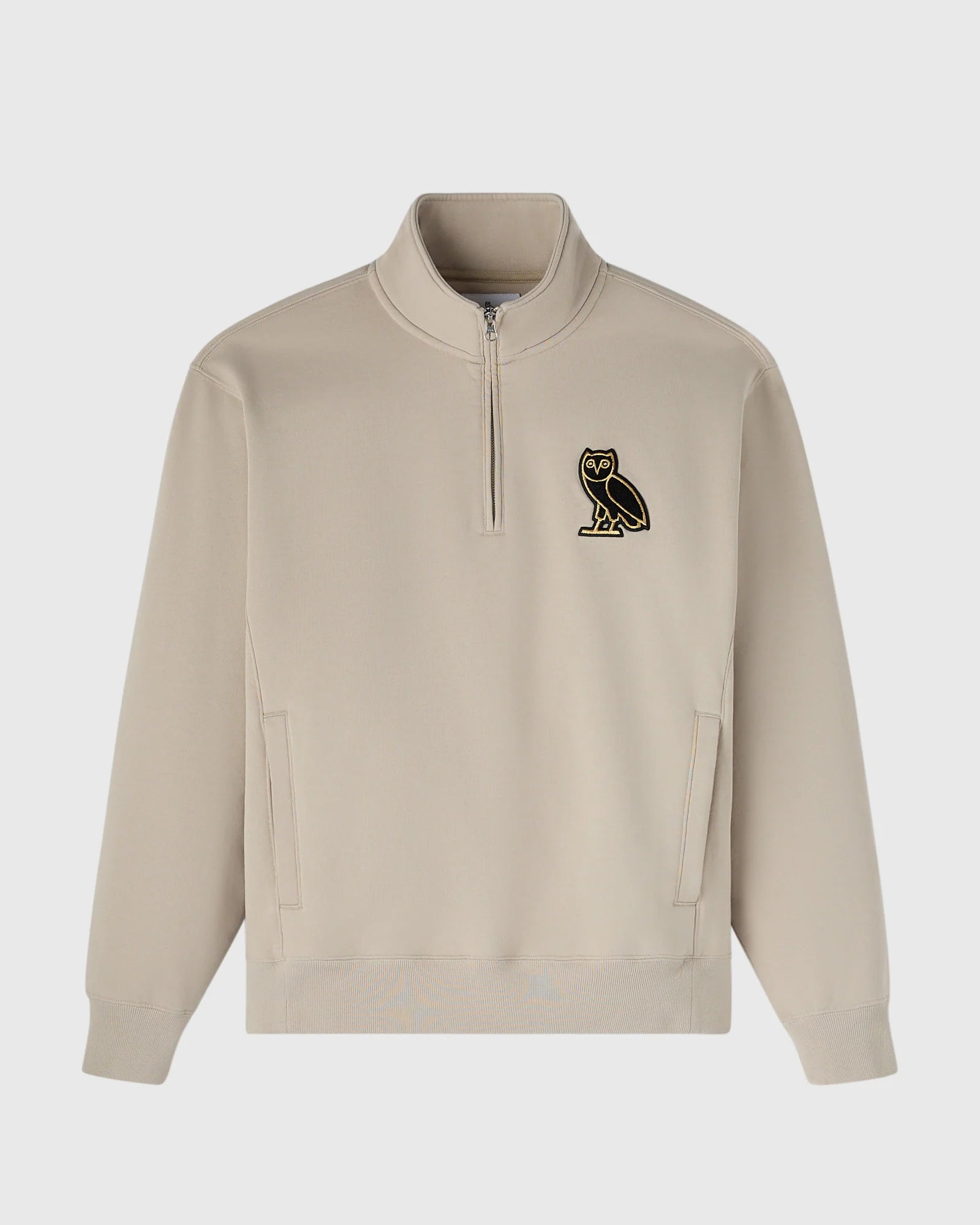 Signature Quarter Zip Mockneck Sweatshirt
