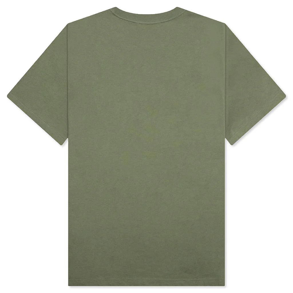 Collegiate Arch Tee Oil Green