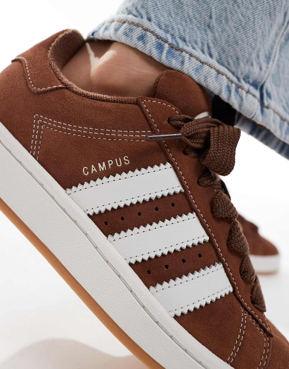 ADIDAS CAMPUS BROWN AND WHITE