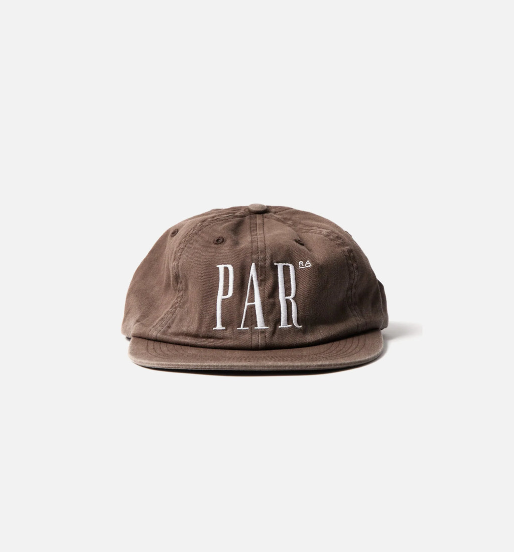 Store Logo 6 Panel Mens Hat Brown