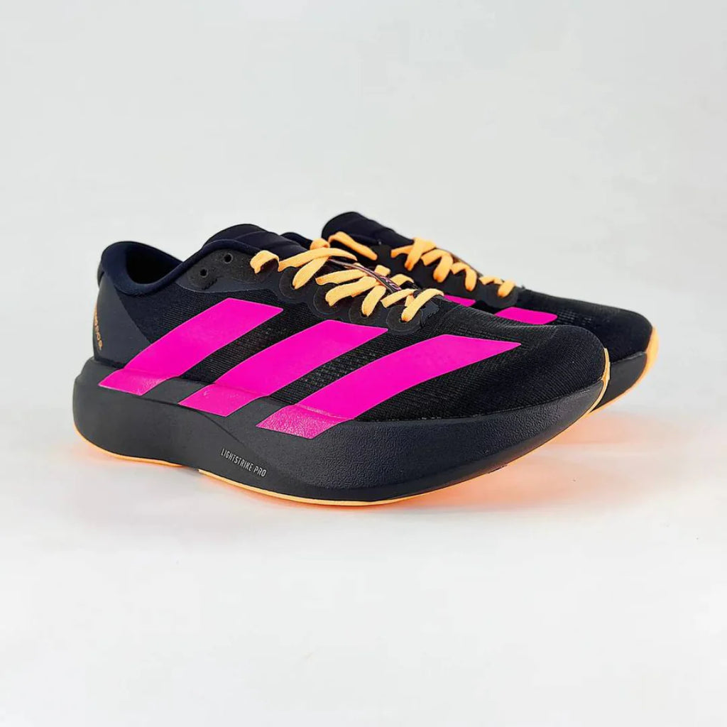 Tênis Adidas Adizero Evo SL Preto Amarelo Rosa