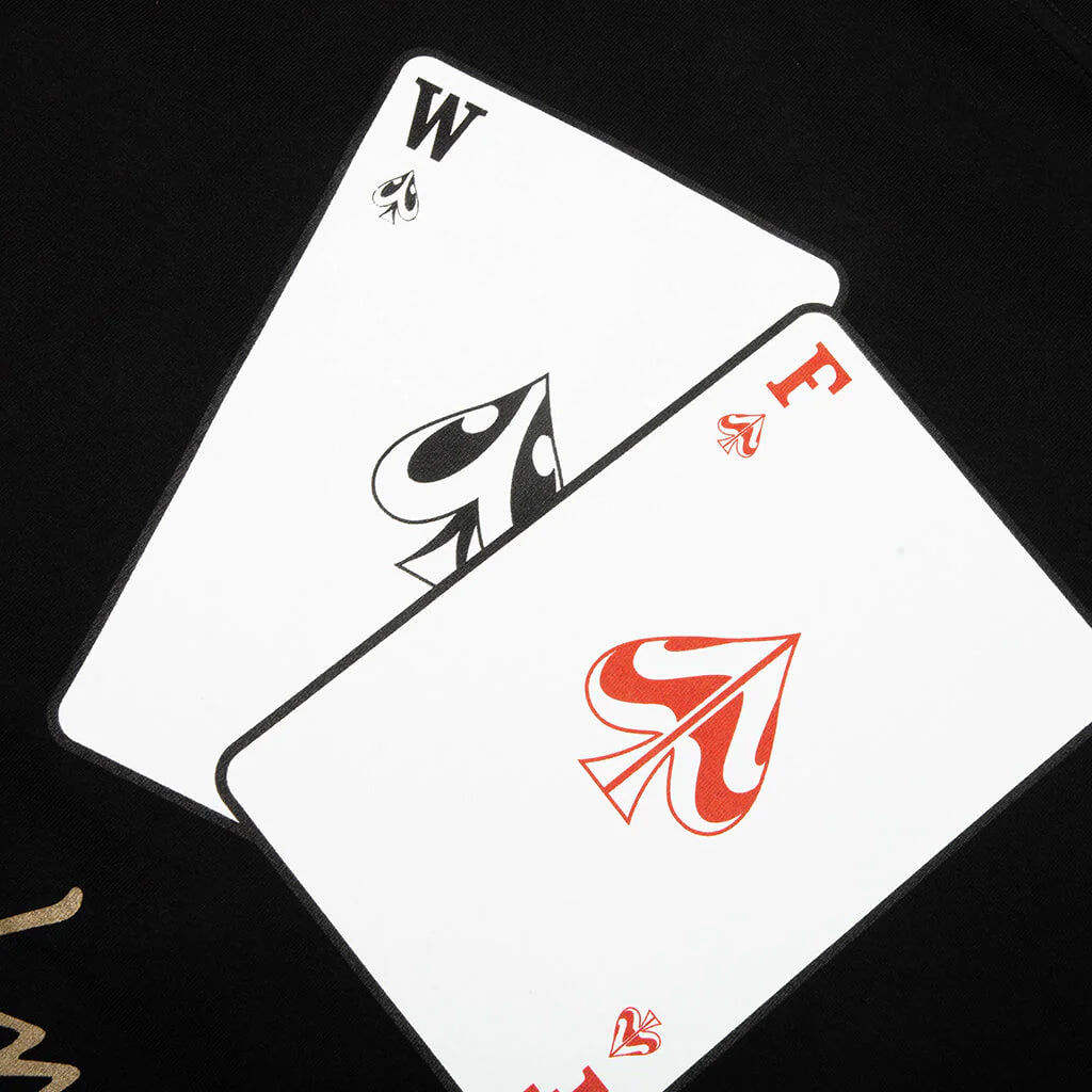 FEATURE x Wynn Cards Tee Black