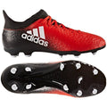 adidas Kids X 163 FG AG J Firm Ground Soccer Cleats Red Black White
