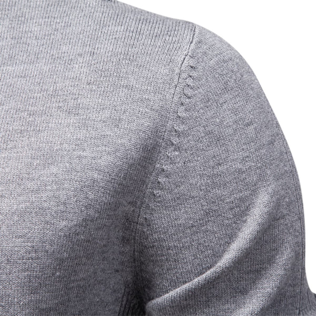 Mens Turtleneck Pullover Sweater