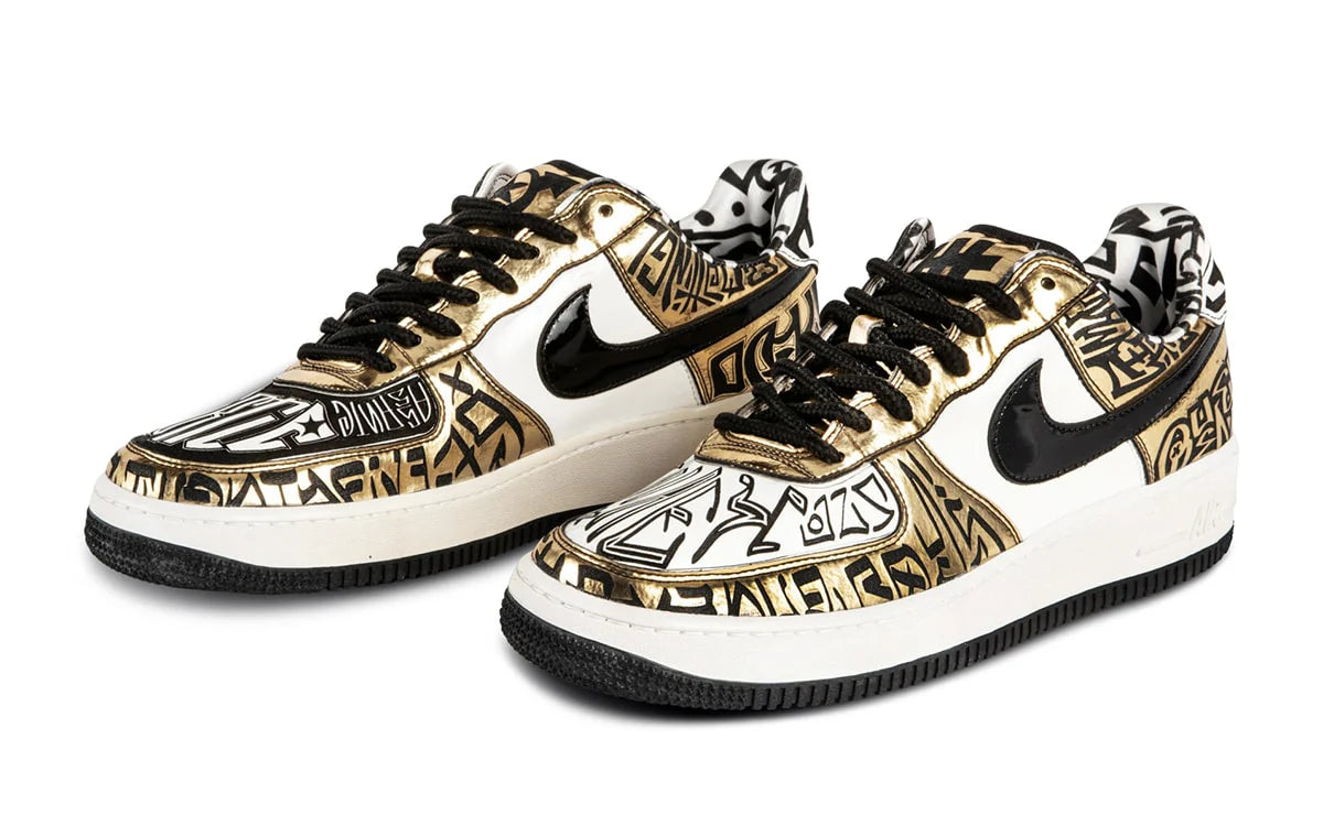 Nike Air Force 1 Entourage x Undefeated x Fukijama Gold