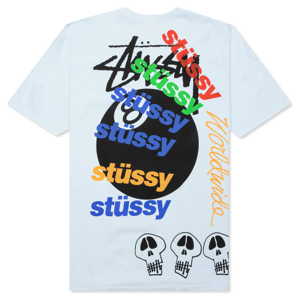Test Strike Pigment Dyed Tee Sky Blue