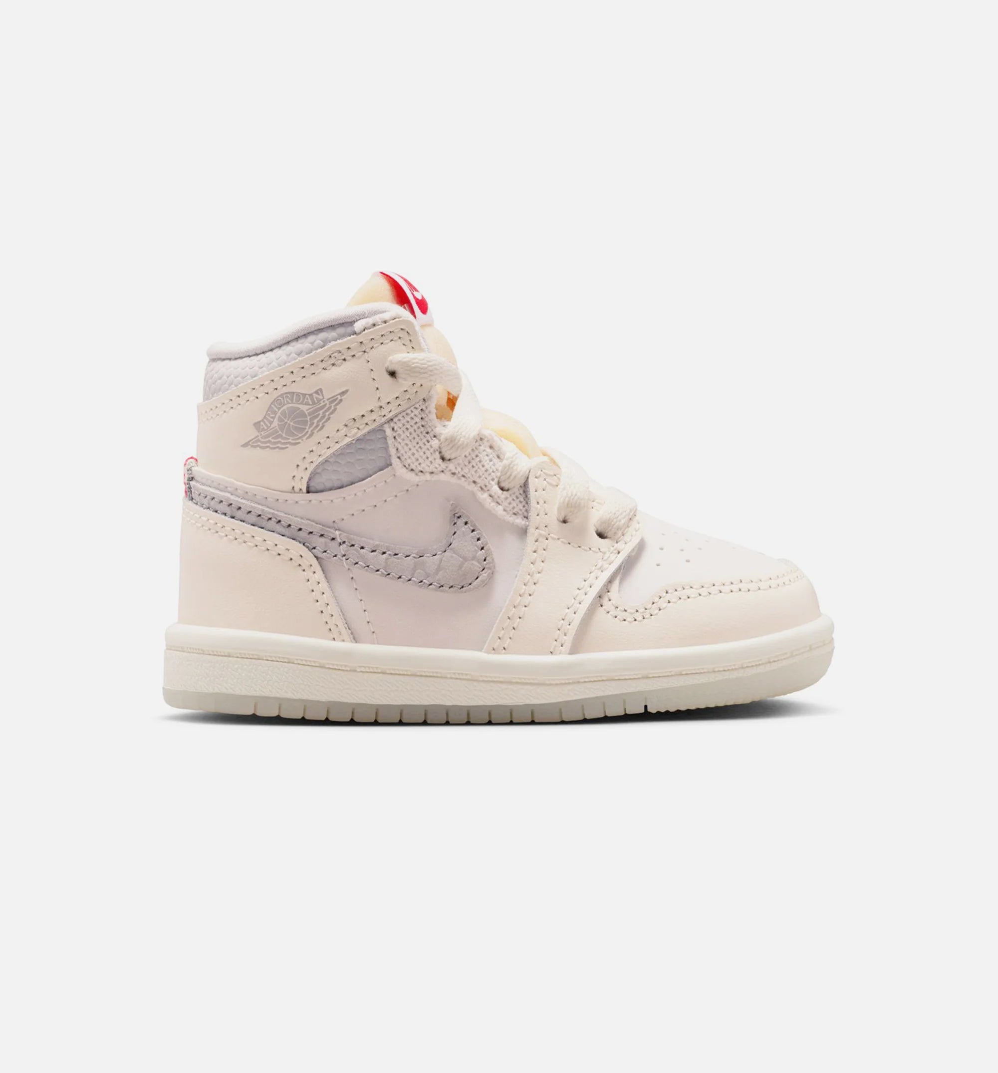 Air Jordan 1 Retro High OG Sail Infant Toddler Lifestyle Shoe Sail University Red Pale Ivory Coconut Milk Phantom