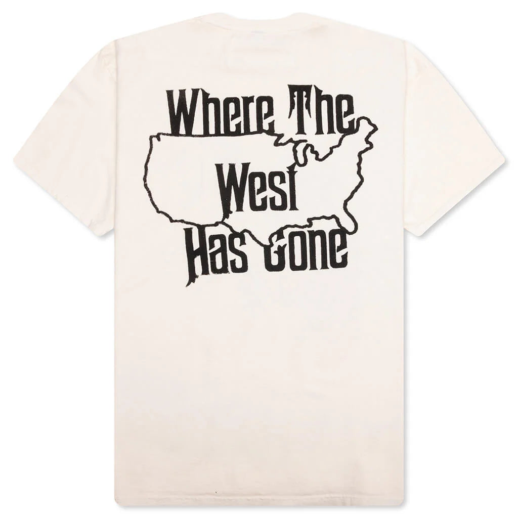 Where The West Has Gone T Shirt Bone
