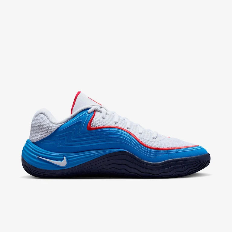 Tênis Nike Precision 8 Azul Branco