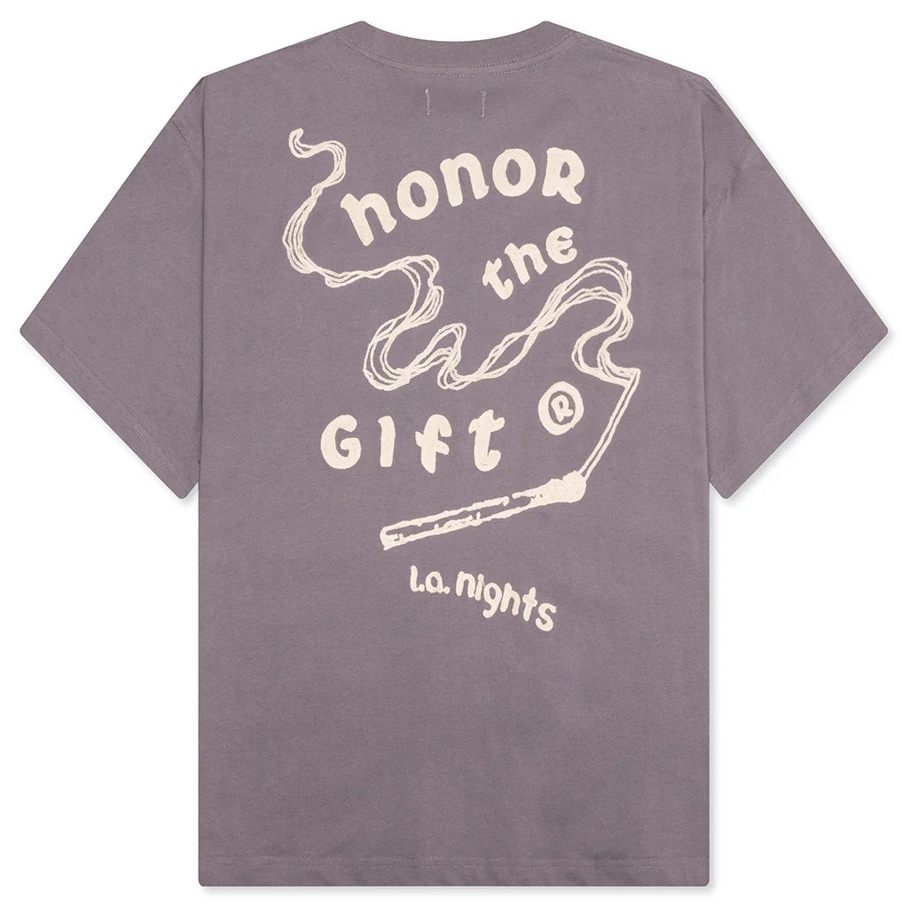 LA Nights T Shirt Grey