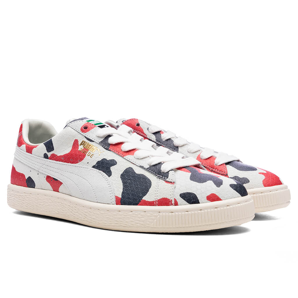 Suede MIJ Koi White
