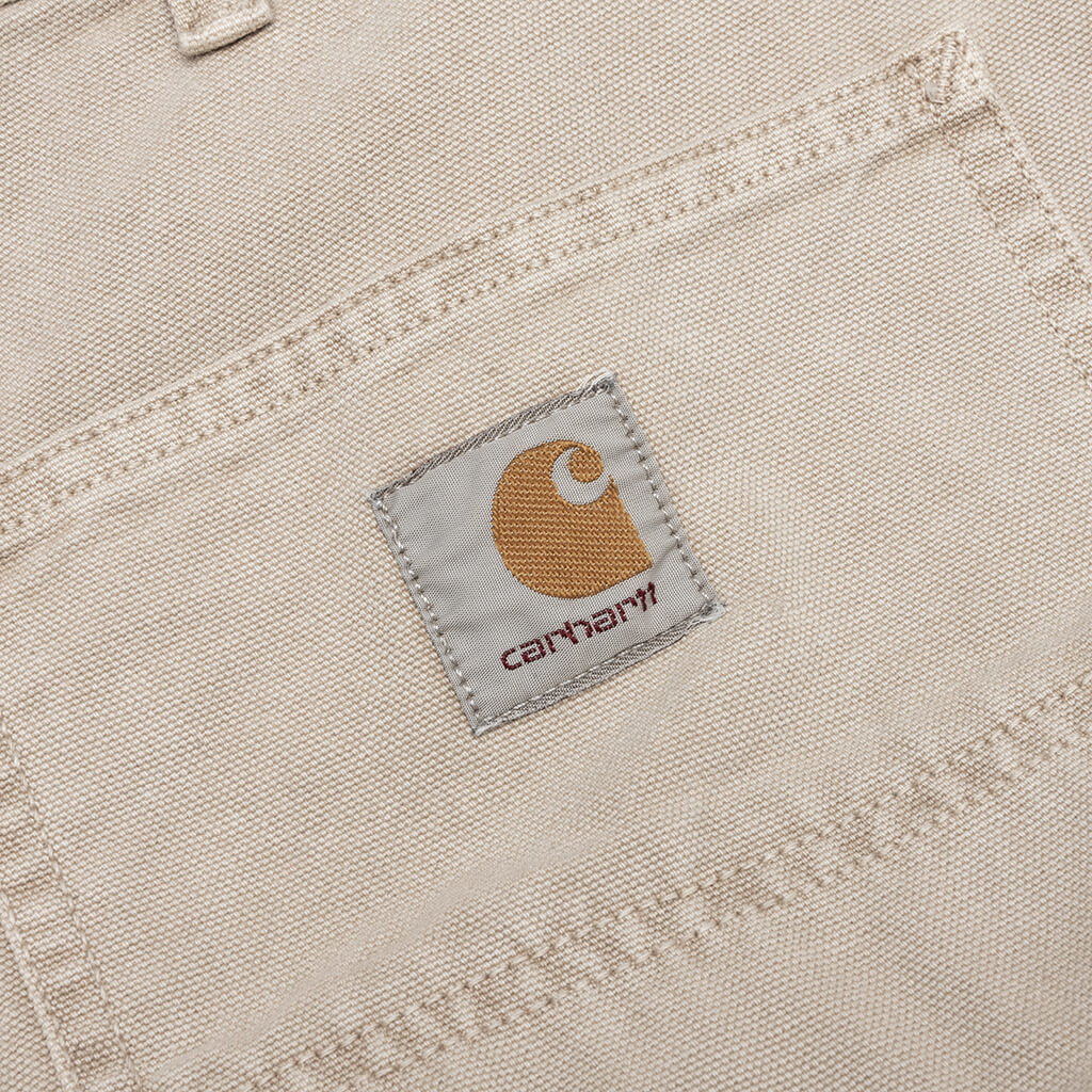 Double Knee Pant Faded Dusty Brown