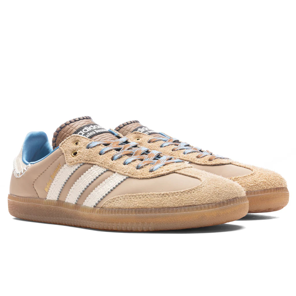 Wales Bonner x Adidas Nylon Samba Wonder White Ash Blue