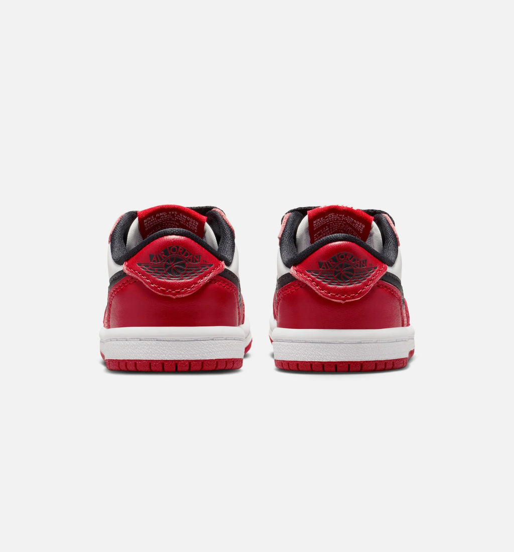 Air Jordan 1 Retro Low OG Chicago Infant Toddler Lifestyle Shoe Varsity Red Black Summit White