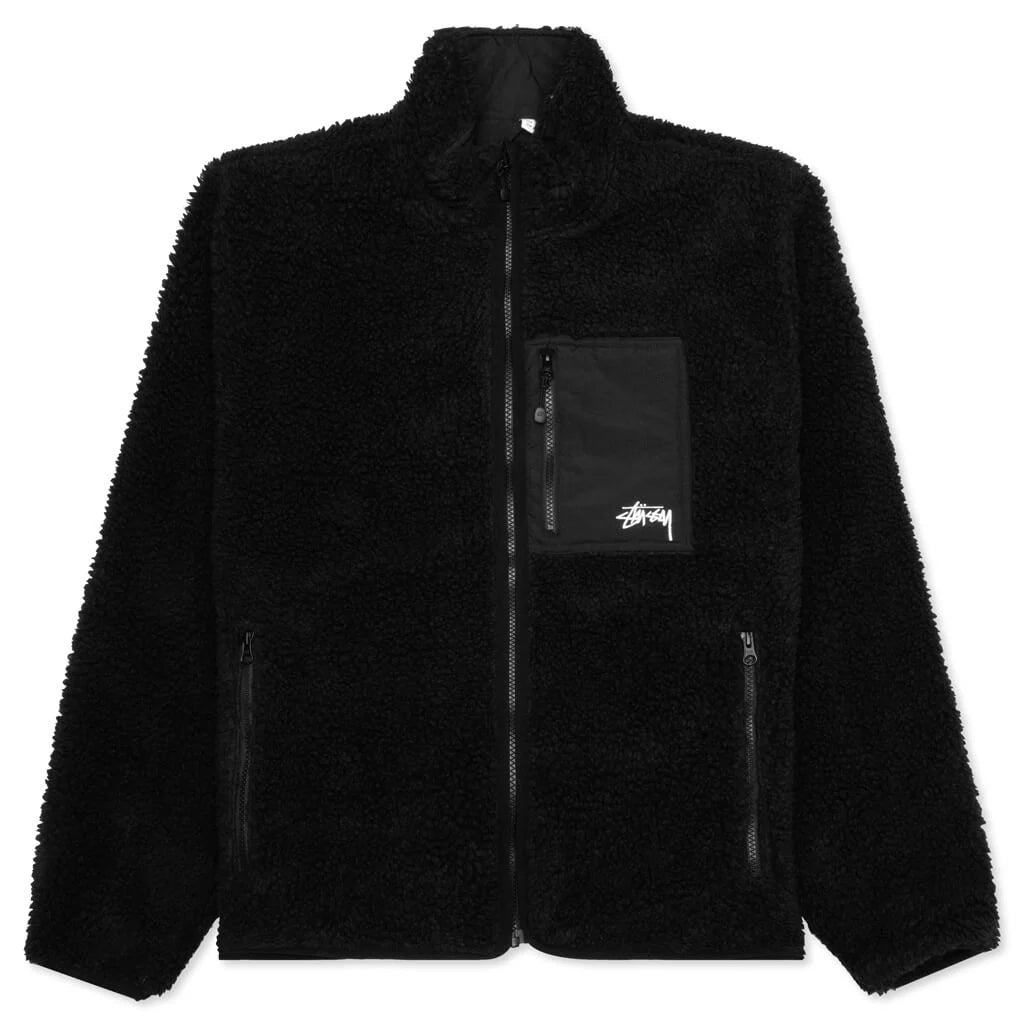 Sherpa Reversible Jacket Black