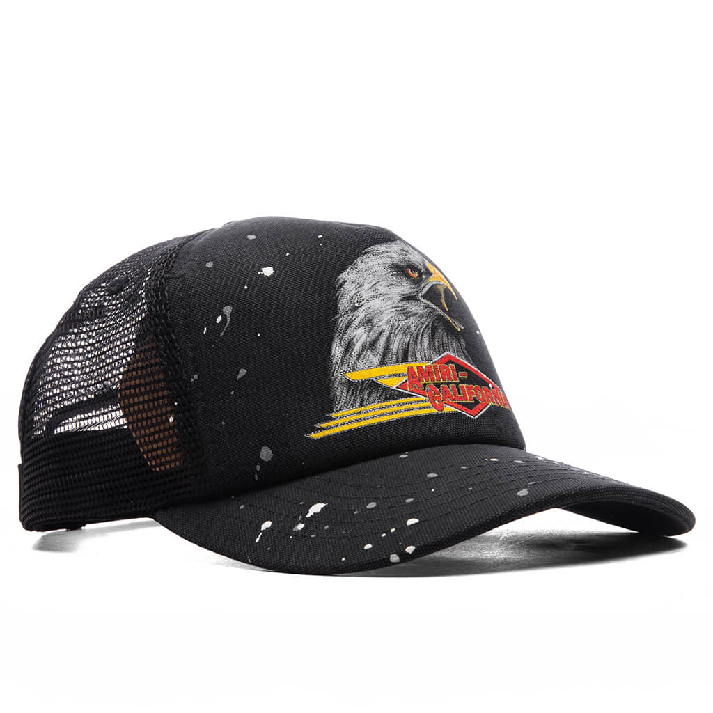 Vintage Trucker Hat Black