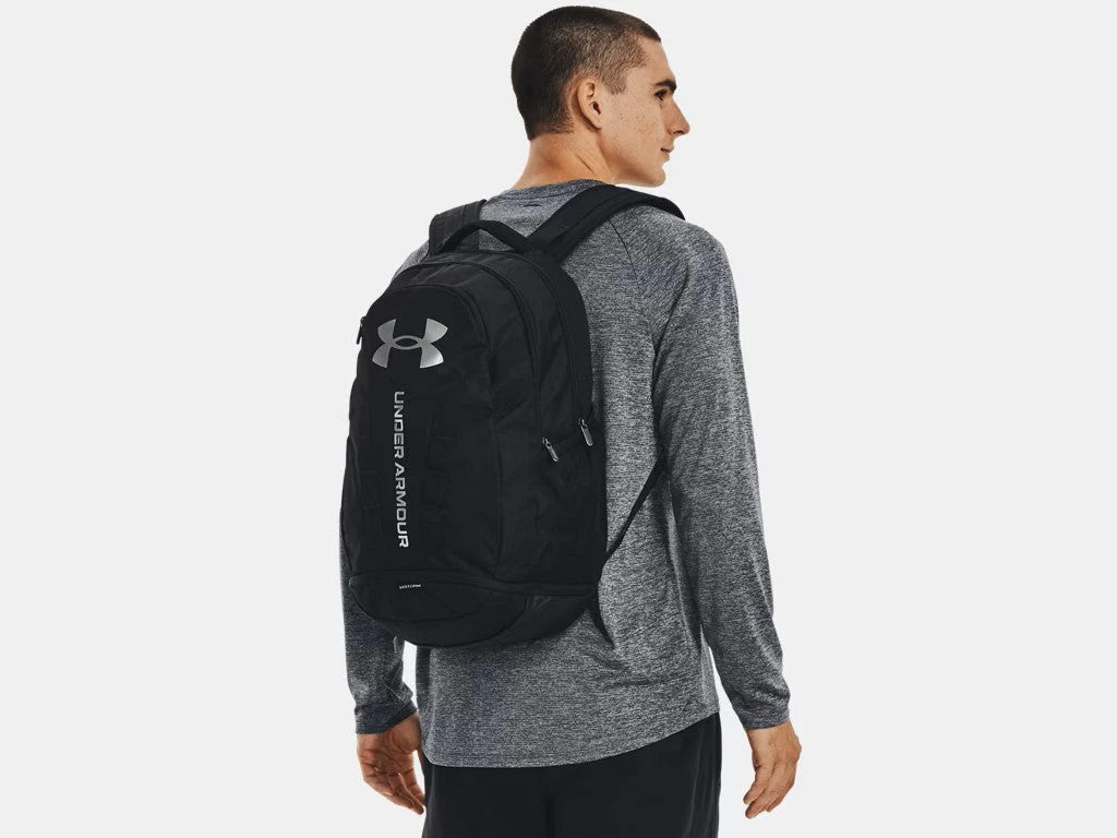Under Armour Hustle 50 Backpack Gray Bl