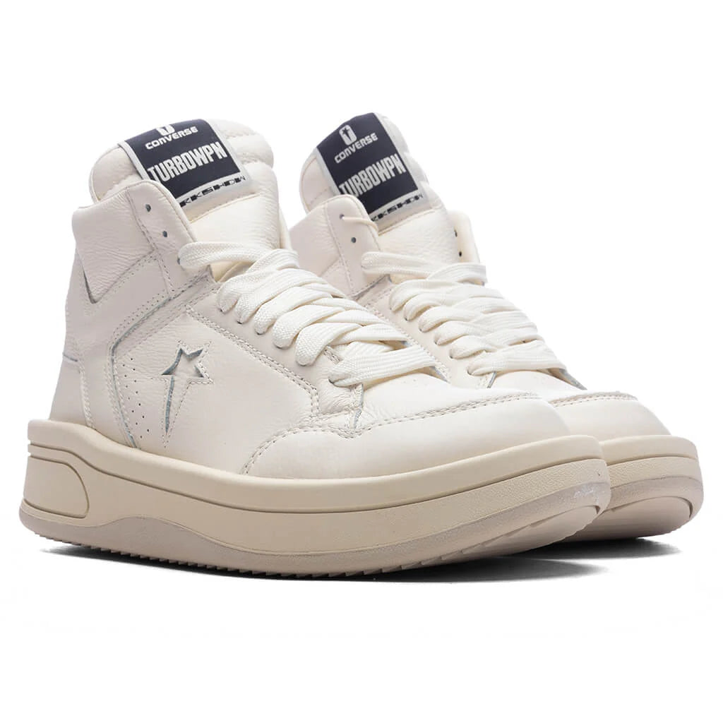 Converse x Rick Owens DRKSHDW TURBOWPN White