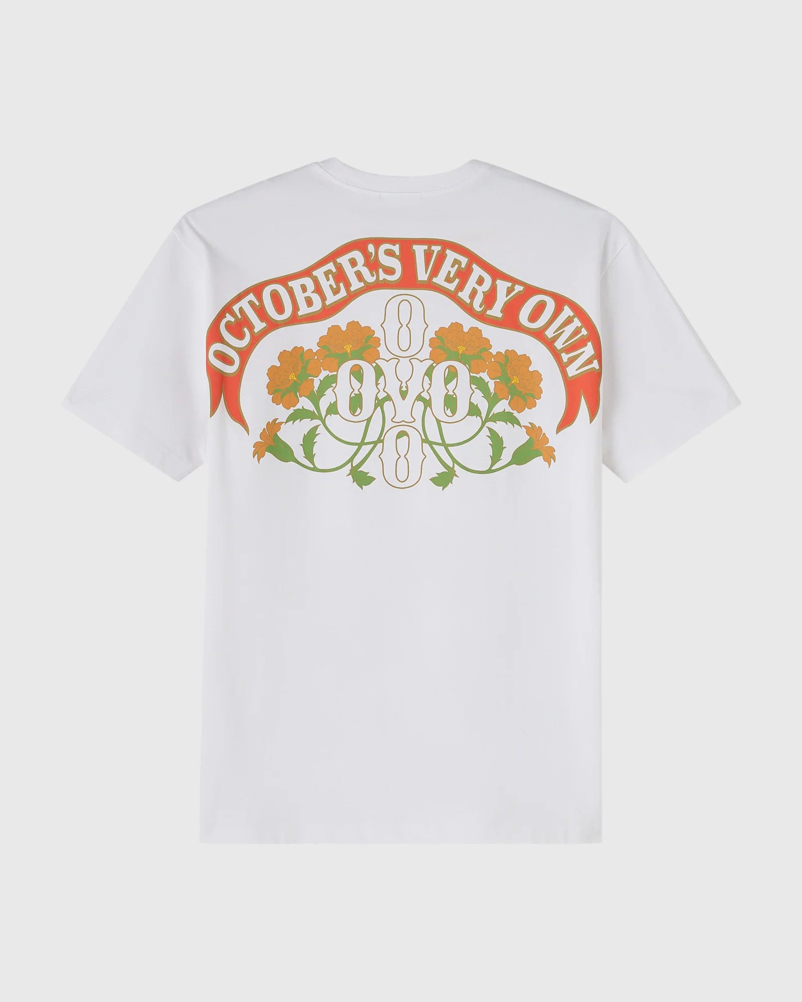 Pom Pom Banner Tee White