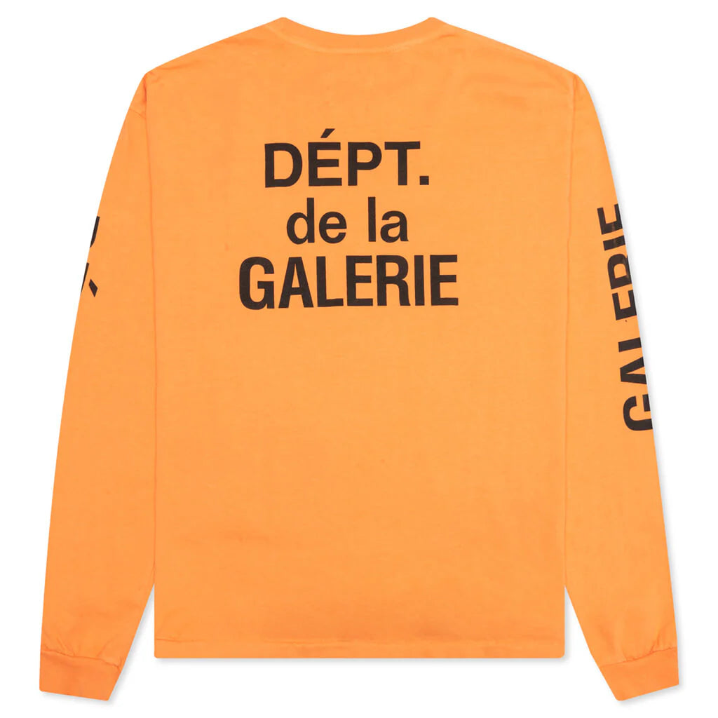 French Collector L S Tee Orange