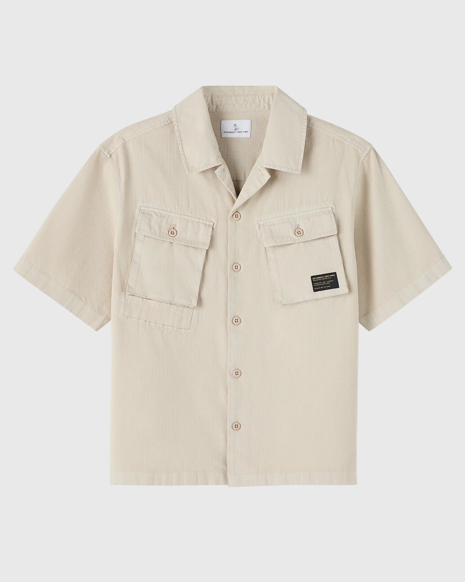 Linen Ripstop Camp Shirt