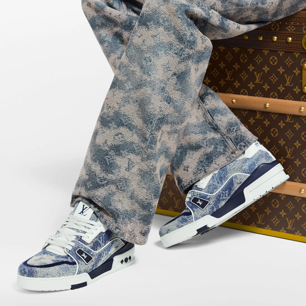 Louis Vuitton LV Trainer Blue 54 Limited