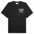 Inner City Auto Service S S Tee Black