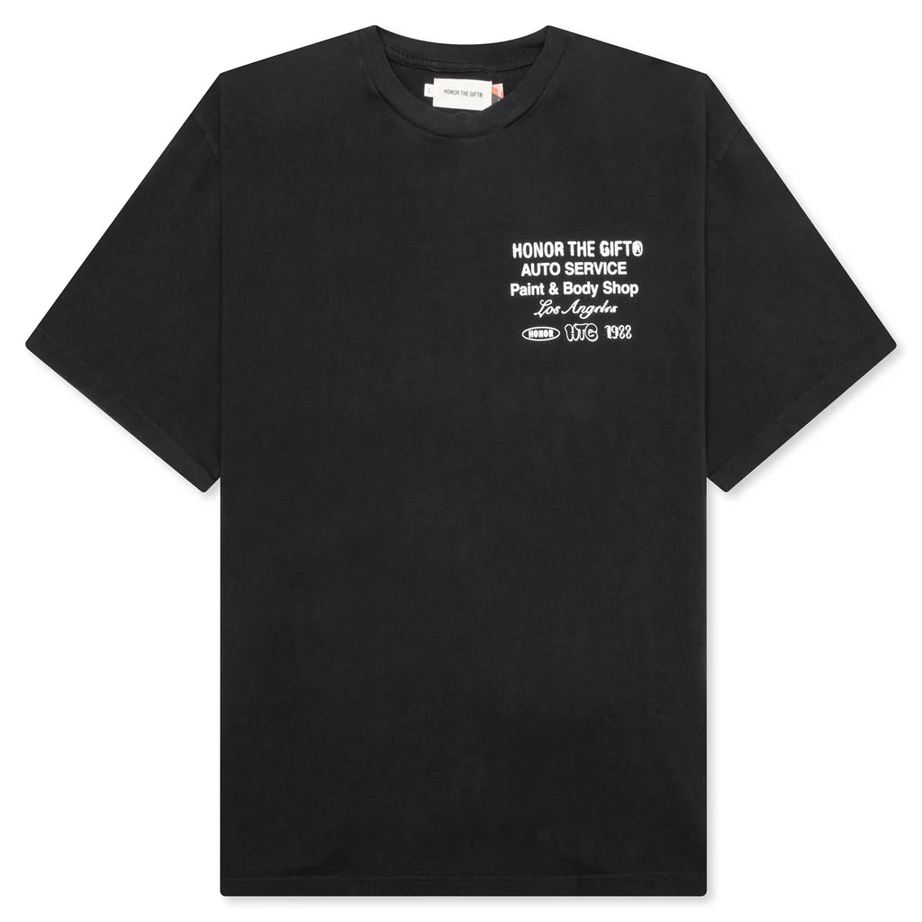 Inner City Auto Service S S Tee Black