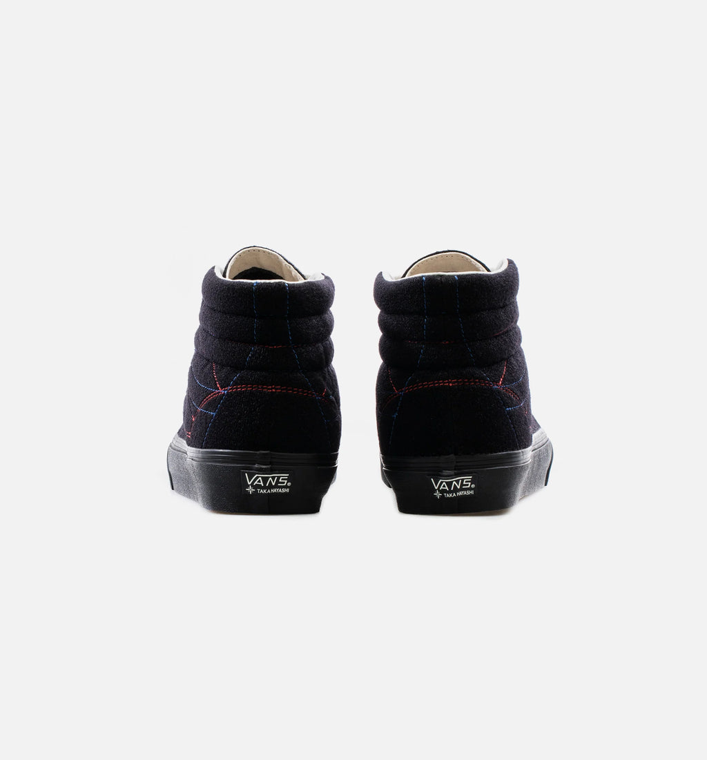 Vans X Taka Hayashi Vault SK8 Hi LX Diy Mens Skateboarding Shoe Black Multi