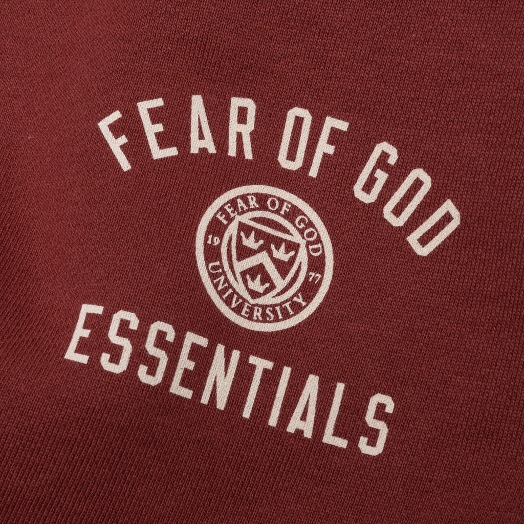 Kids Fleece Essential Sweatpant Crimson