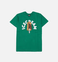 Bars Short Sleeve Tee Mens T Shirt Green