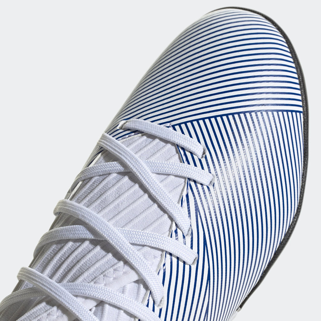 adidas Nemeziz 193 TF Turf Youth Soccer Cleats White Royal
