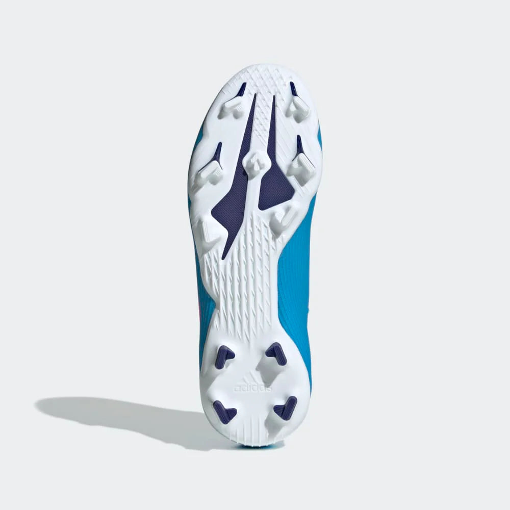 adidas Kids X Speedflow 3 FG J Firm Ground Boots Sky Rush Pink