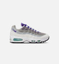 Air Max 95 Big Bubble Grape Womens Lifestyle Shoe White Emerald Green Wolf Grey Court Purple
