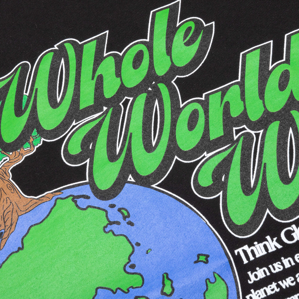 Whole World Wins Tee Black