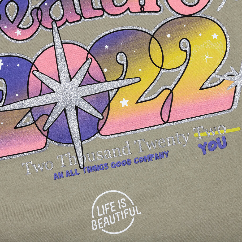 Grateful T Shirt Oil Green