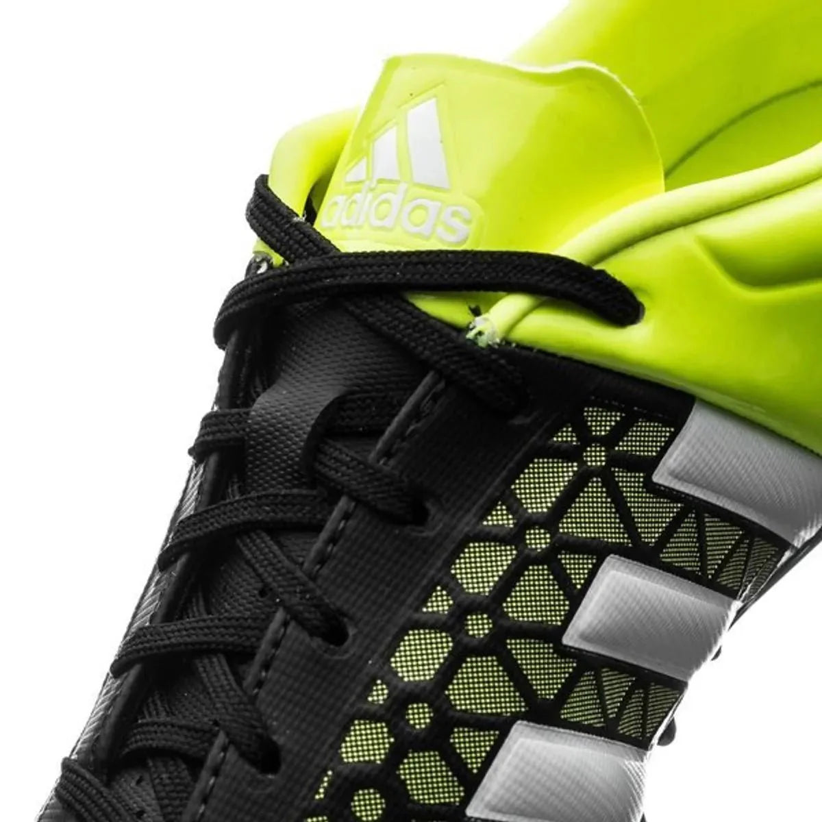adidas Kids Ace 153 FG AG J Core Black White Solar Yellow