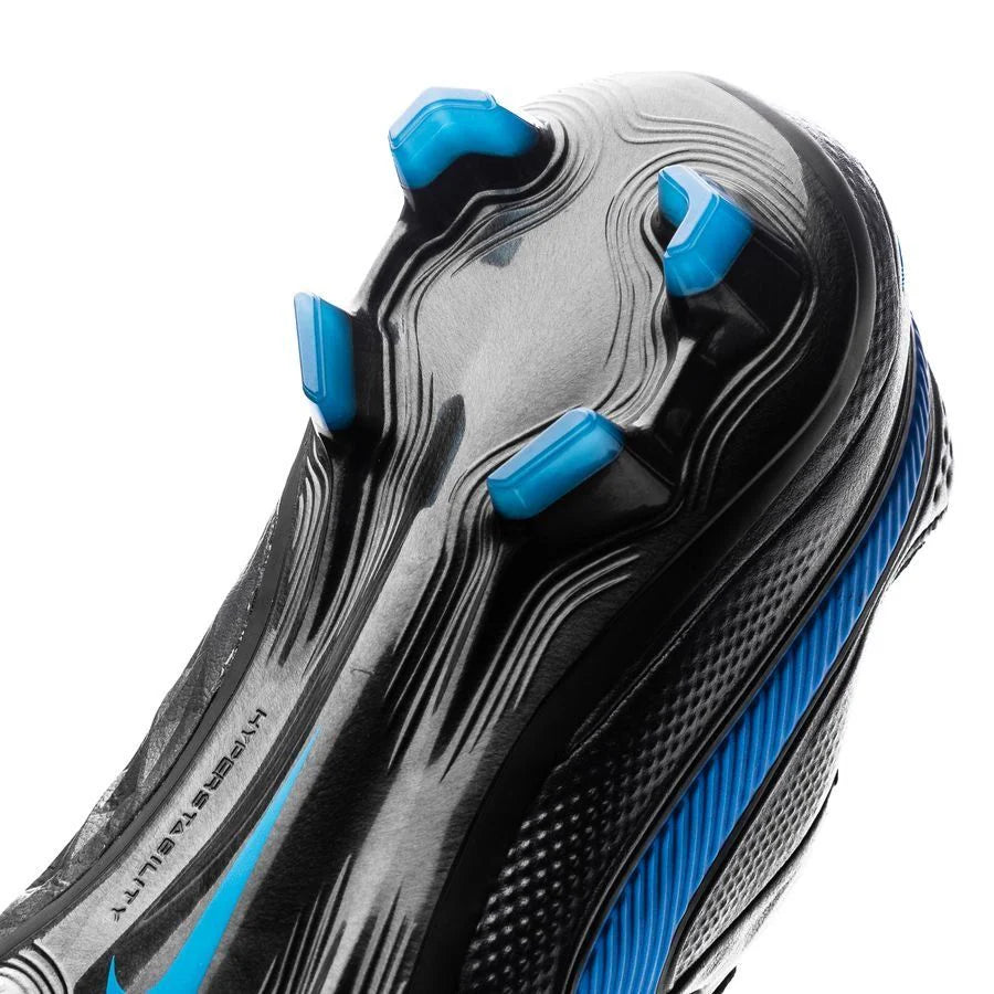Nike Legend 8 Elite FG Firm Ground Soccer Cleats Black Blue Hero