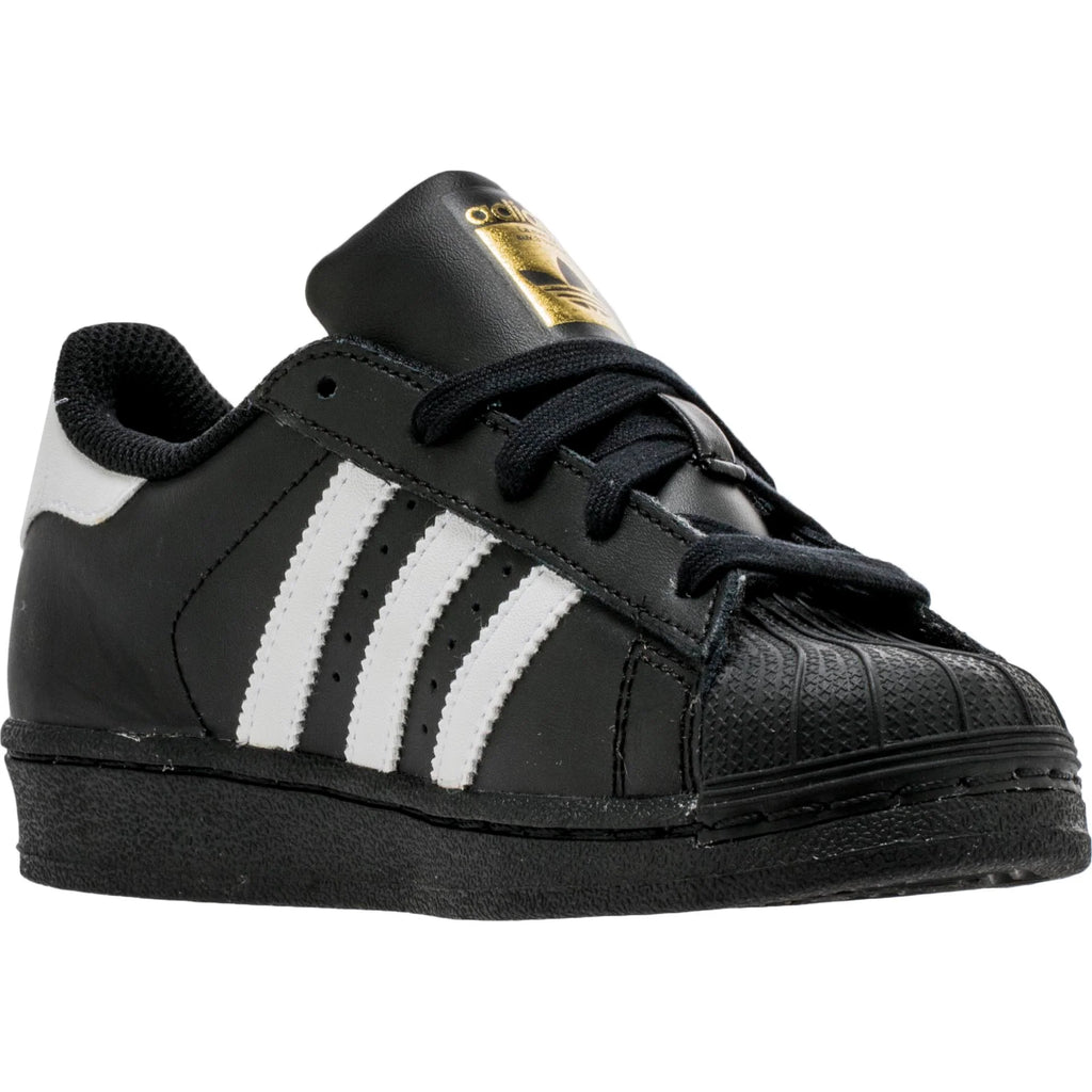 Superstar Preschool Lifestyle Shoe Black White