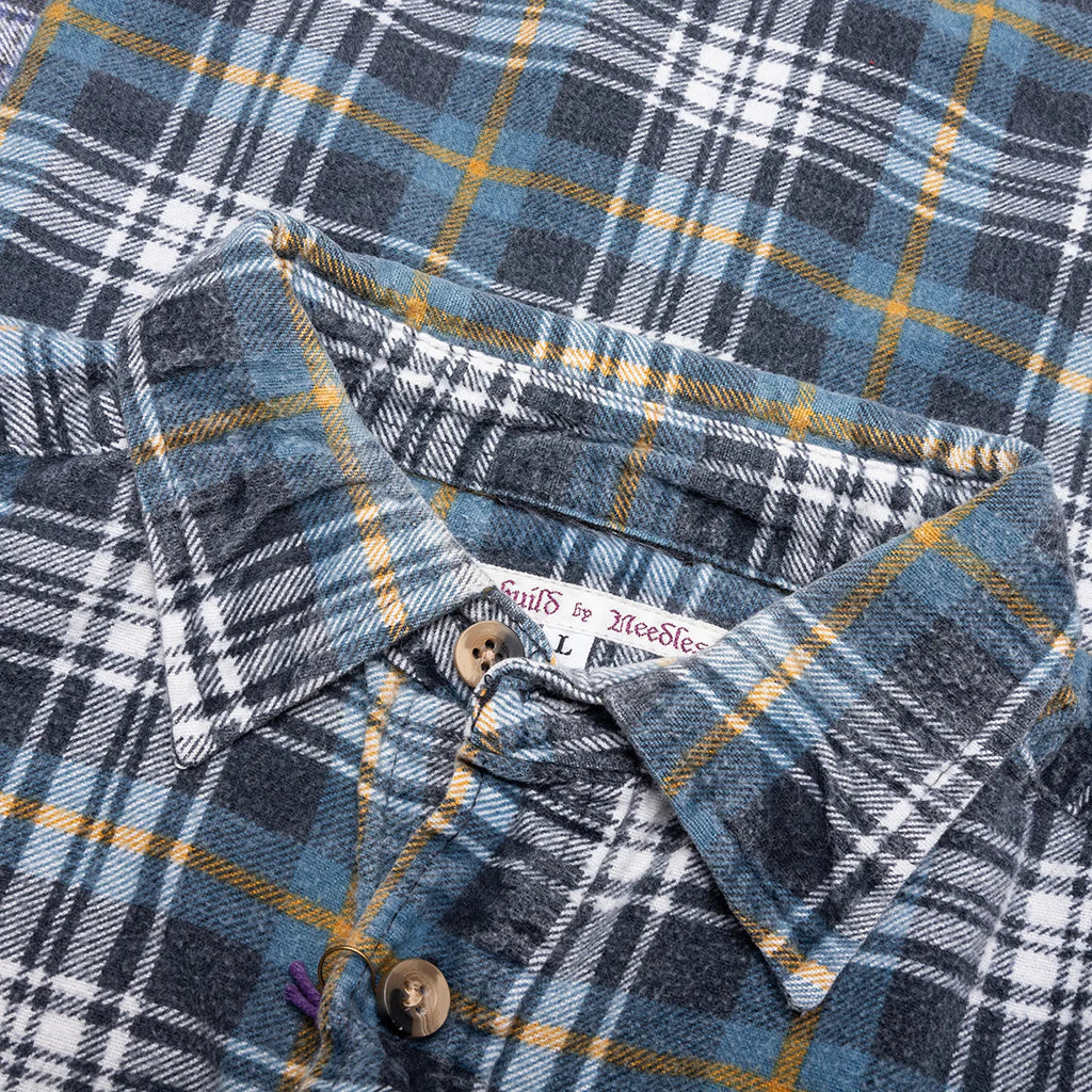 7 Cuts Flannel Shirt Assorted