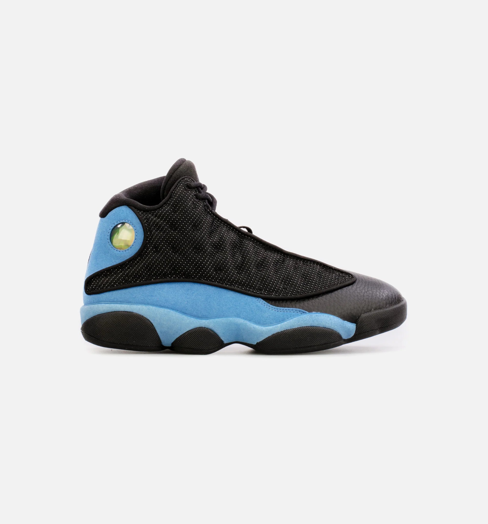 Air Jordan 13 Retro University Blue Mens Basketball Shoe Black Blue