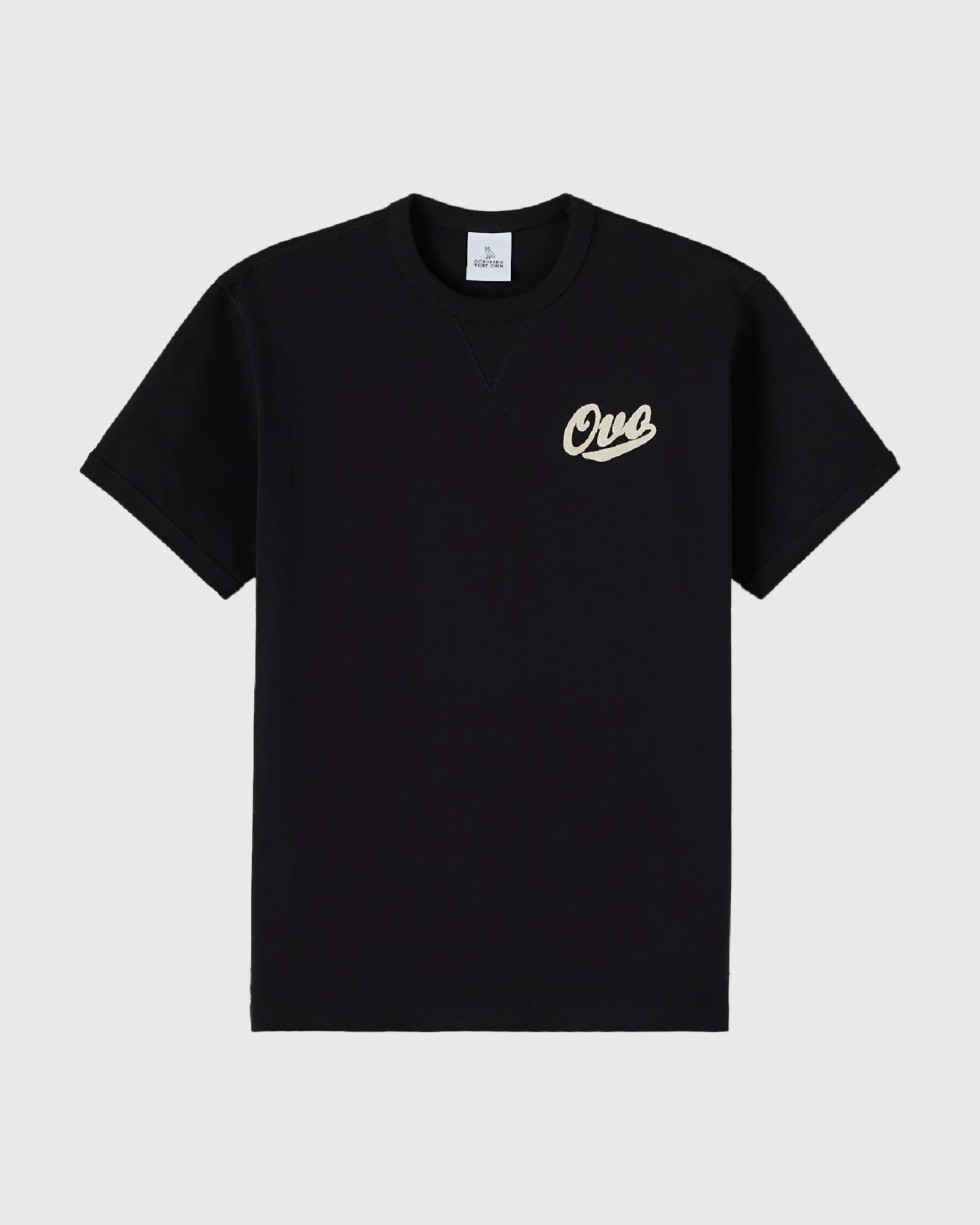 Shop Chainstitch Gusset Tee Black