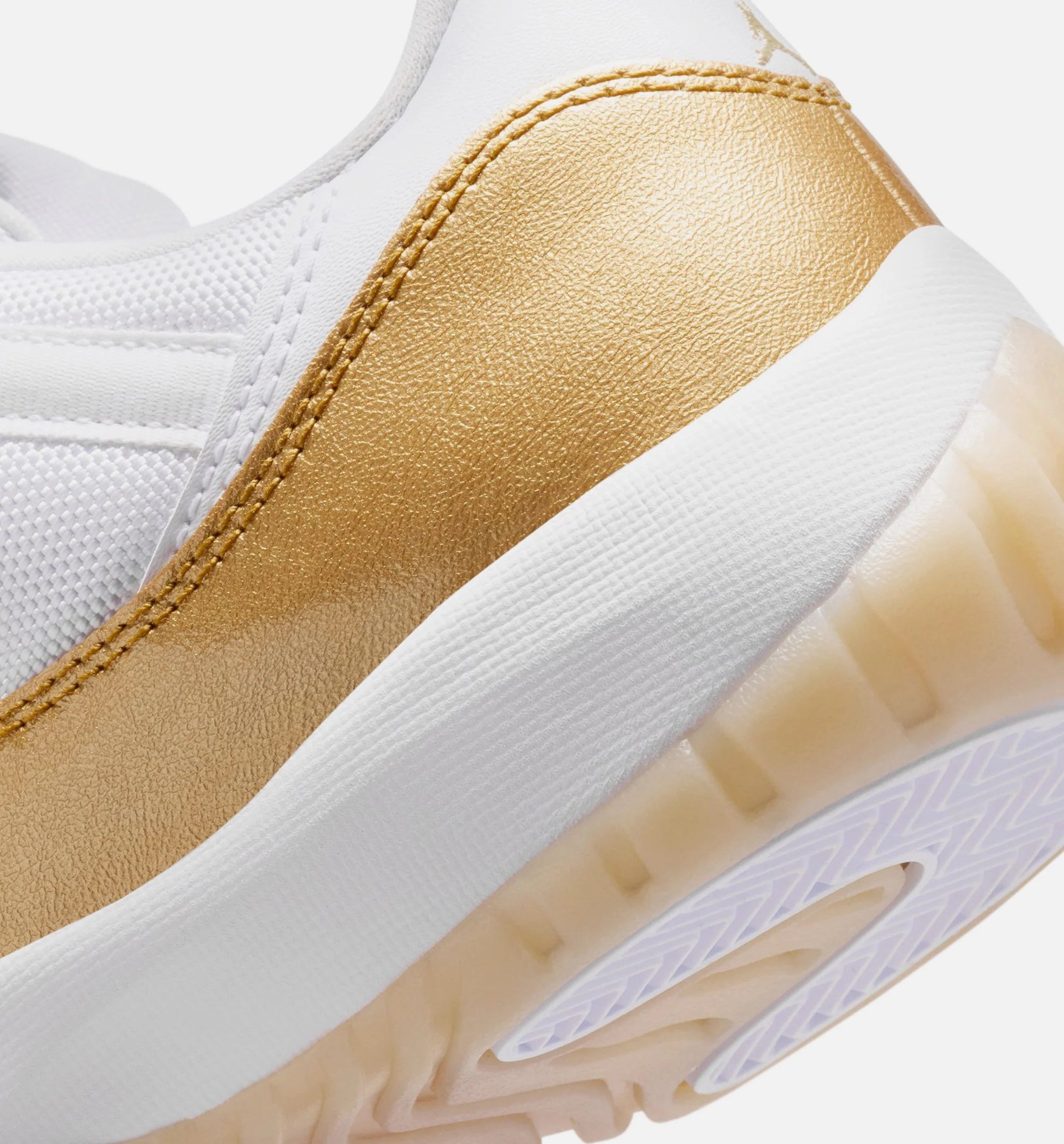Air Jordan 11 Retro Low Mothers Day Womens Lifestyle Shoe White Metallic Gold Team Gold Free Shipping